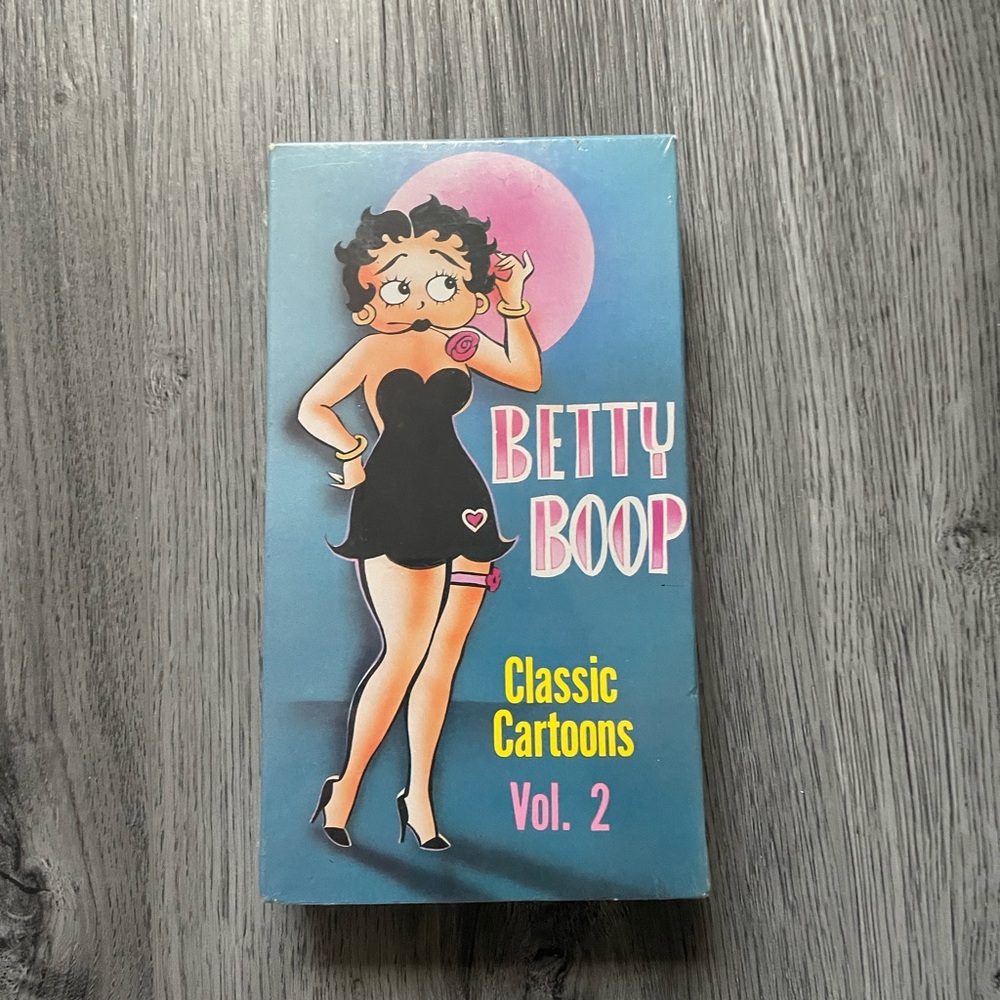 Vintage 1989 Betty Boop Classic Cartoons Vol. 1 VHS